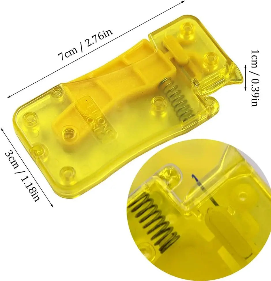 1-3Pcs Automatic Easy Needle Threader Tool Self-Thread Guide Plastic Sewing Accessories Hand Stitching Quick Needle Threading