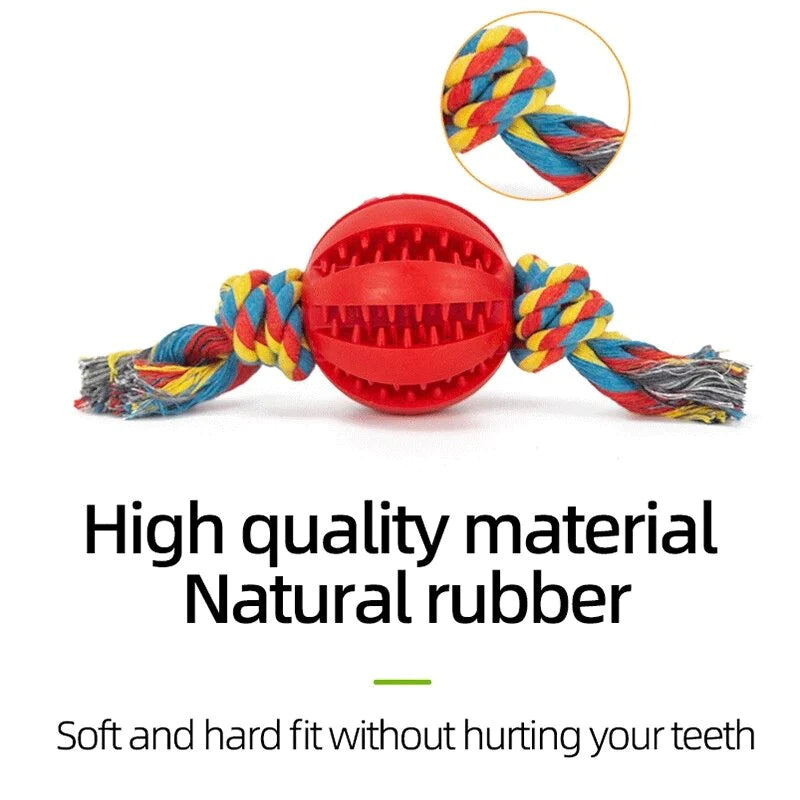 Same Day Delivery Dog Toy Interactive Bal for Dog Chewing Toys for Pet Tooth Cleaning Dog Food Ball Solid Toy Ball Dog Chewing