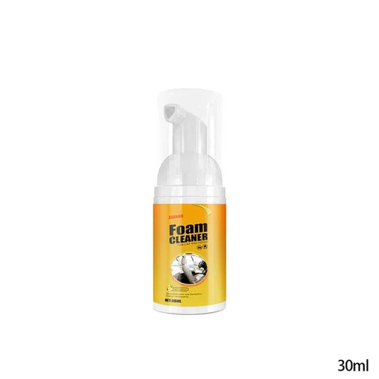 Car Interior Multi-Purpose Foam Cleaner Cleaning Agent Automoive with Sponge Leather Cleaner Spray Cleaners 30Ml/60Ml/100Ml