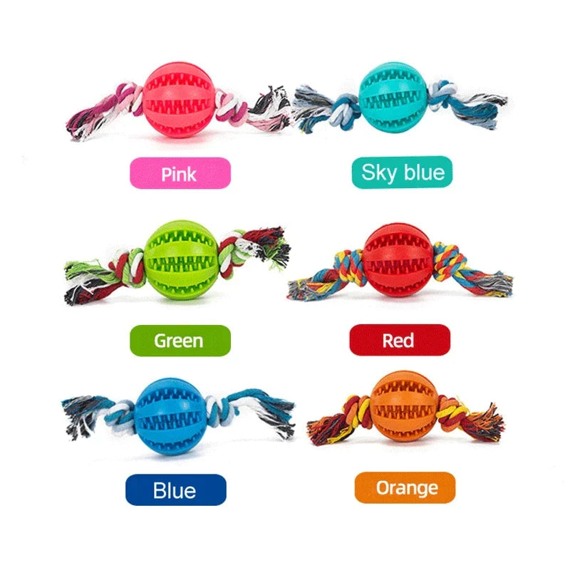 Same Day Delivery Dog Toy Interactive Bal for Dog Chewing Toys for Pet Tooth Cleaning Dog Food Ball Solid Toy Ball Dog Chewing