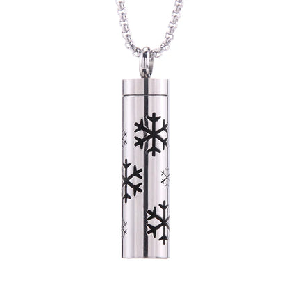 Aromatherapy Essential Oil Diffuser Stainless Steel Open Locket Perfume Necklace