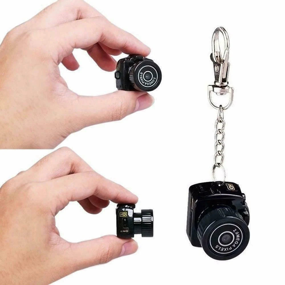 Portable HD Mini Camera with Video and Audio Recording Capabilities