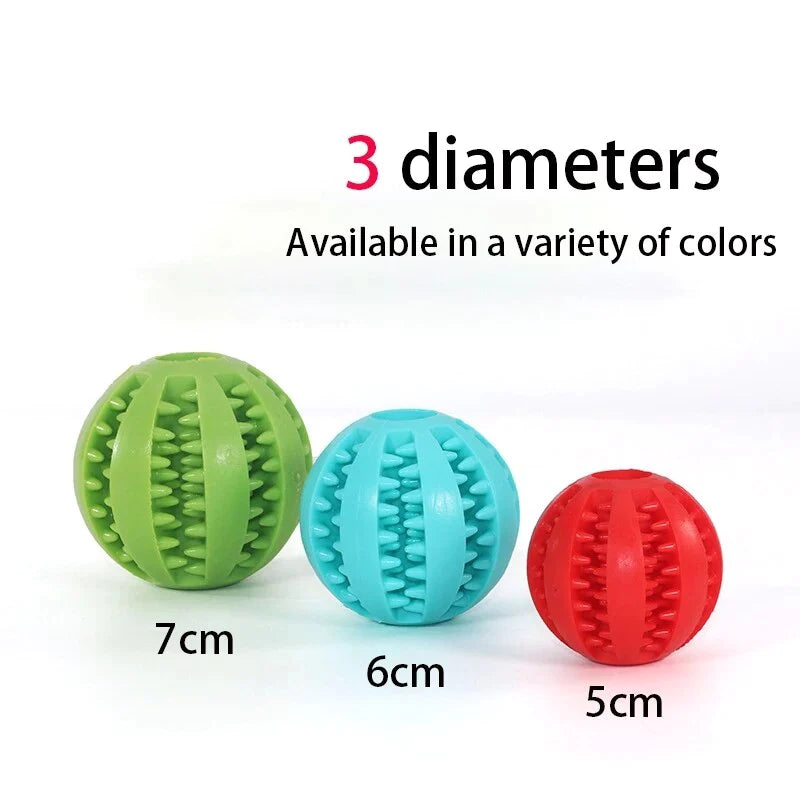 Same Day Delivery Dog Toy Interactive Bal for Dog Chewing Toys for Pet Tooth Cleaning Dog Food Ball Solid Toy Ball Dog Chewing