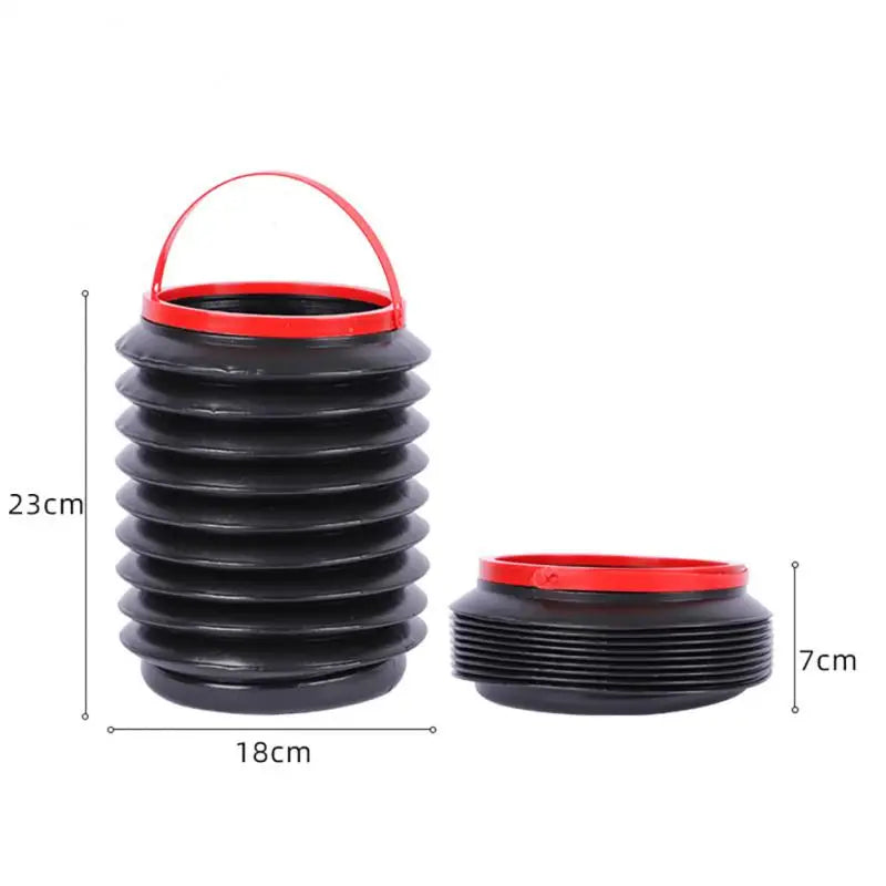 Car Portable Retractable Folding Trash Bin